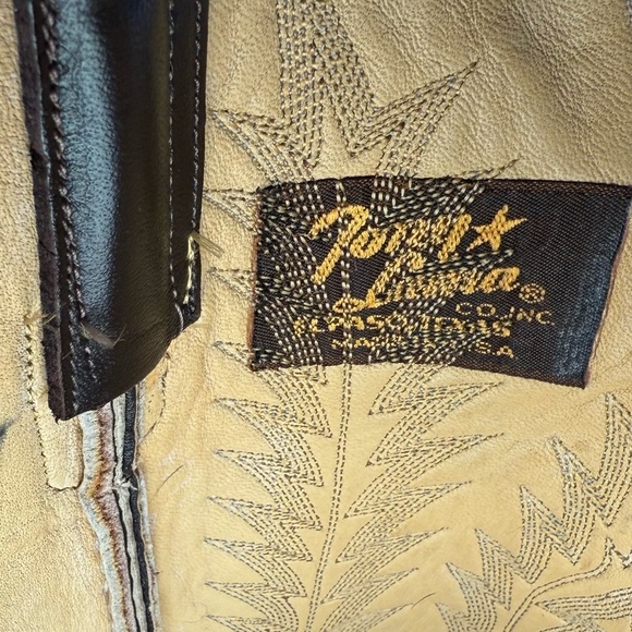 George Straight signed Authentic Elephant Boots by Tony Lama - Picture 14 of 16